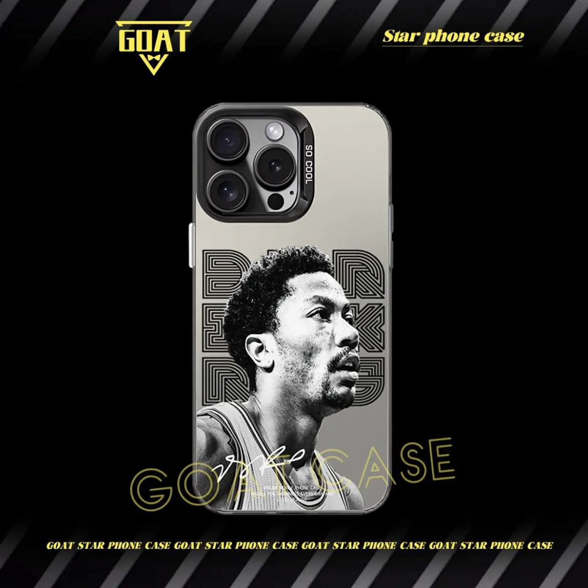 球星頭像｜彩銀球星手機殼-CASEZONE