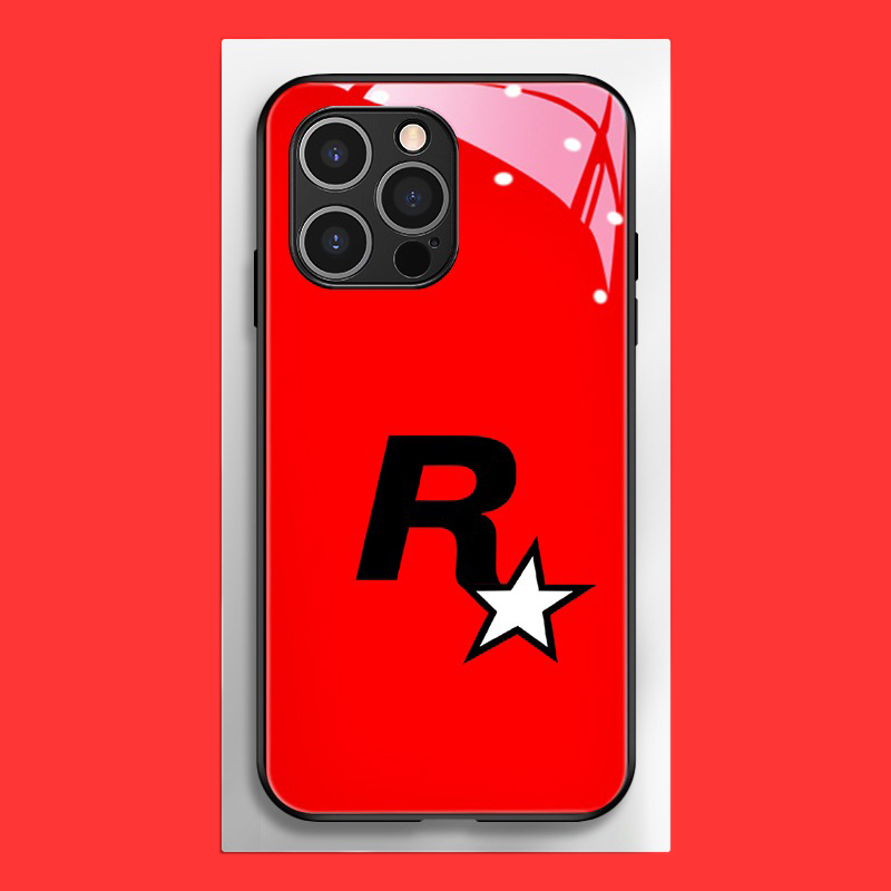 r星潮牌新款高清全包防摔玻璃殼-CASEZONE