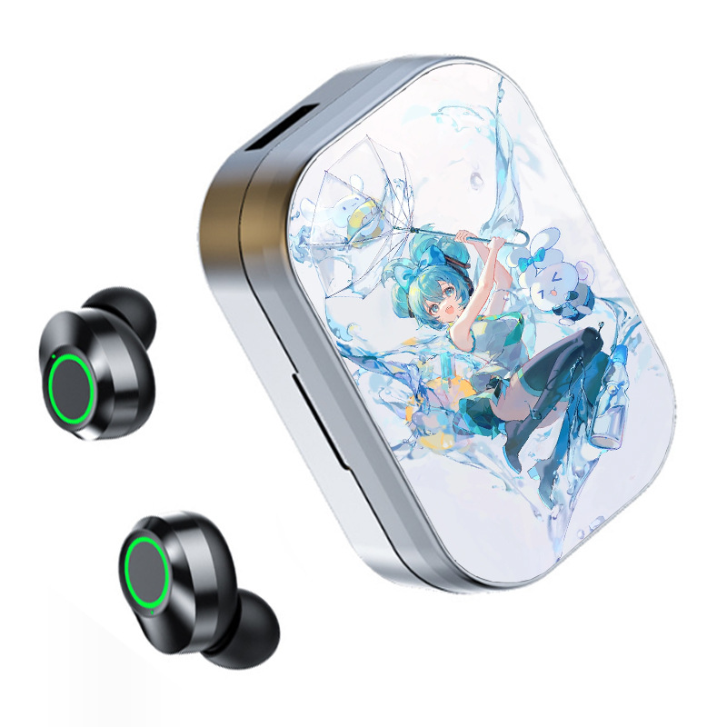 初音未來無線入耳式藍芽耳機-CASEZONE