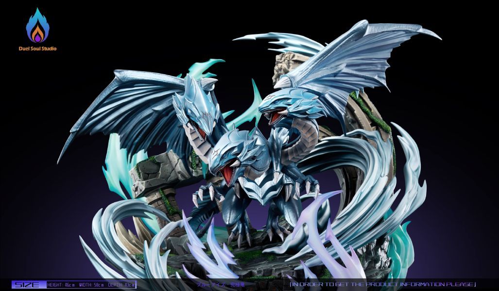 【預購】DS Studio 怪獸召喚系列S級雕像 遊戲王-青眼究極龍的召喚