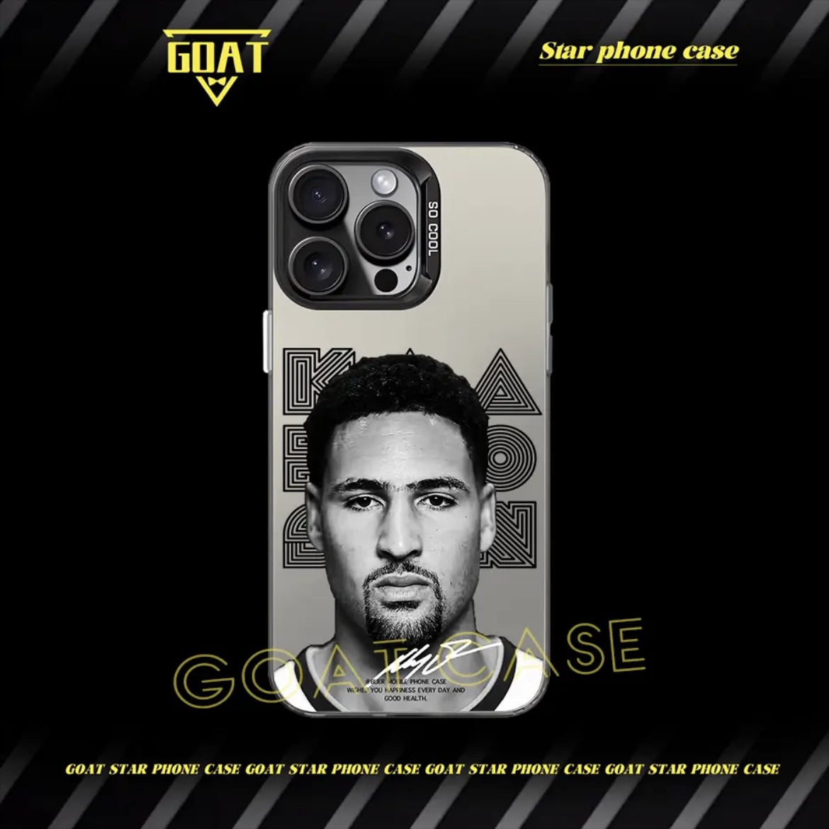 球星頭像｜彩銀球星手機殼-CASEZONE