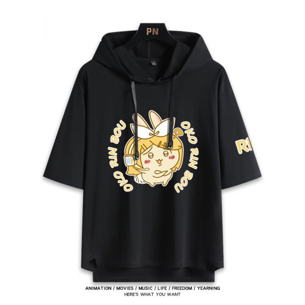 Chiikawa 忘本 連帽短袖T恤