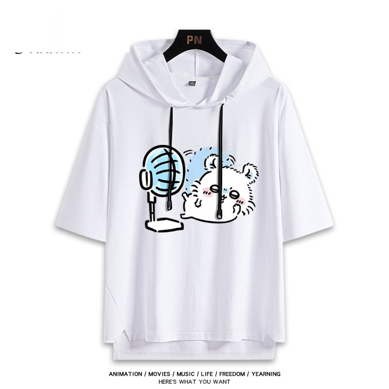 Chiikawa 忘本 連帽短袖T恤