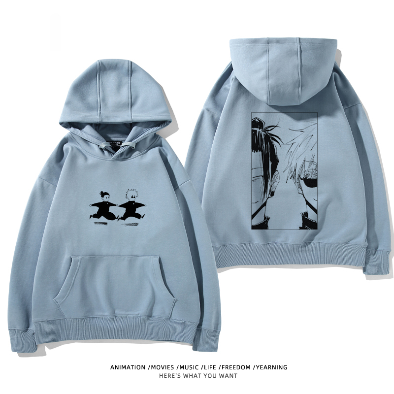 咒術迴戰 2025秋冬新款 親子情侶男女連帽衛衣