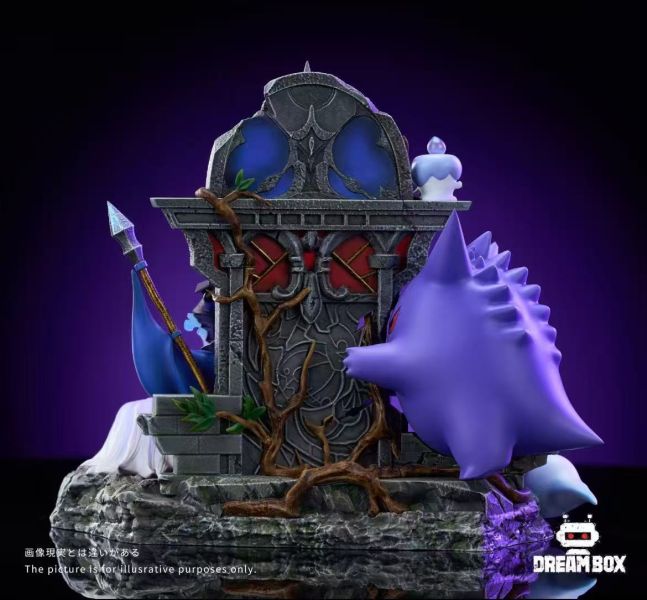 【預購】DreamBox夢幻盒-精靈系列第一彈-幽靈系場景 蒼炎刃鬼殘破王座