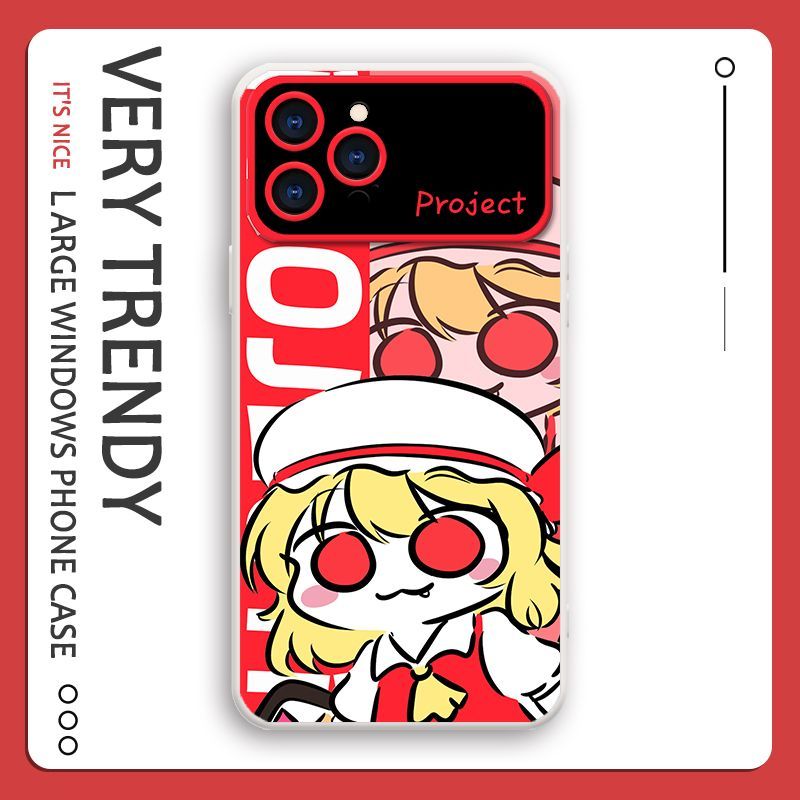 東方project液態大視窗全包矽膠防摔軟殼-CASEZONE