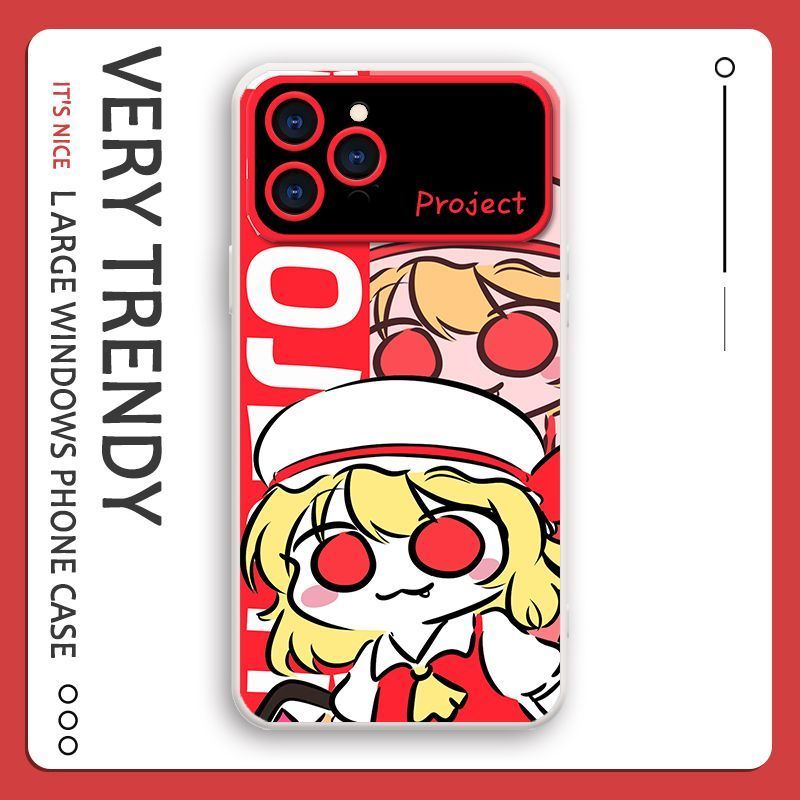 東方project液態大視窗全包矽膠防摔軟殼-CASEZONE