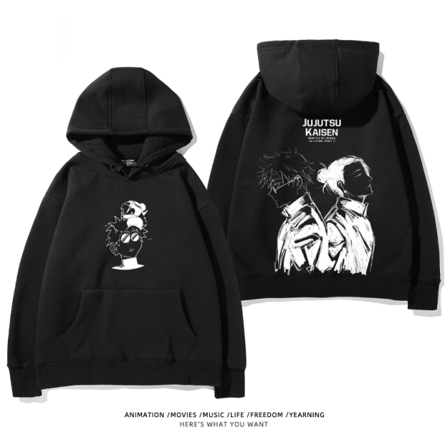 咒術迴戰 2025秋冬新款 親子情侶男女連帽衛衣