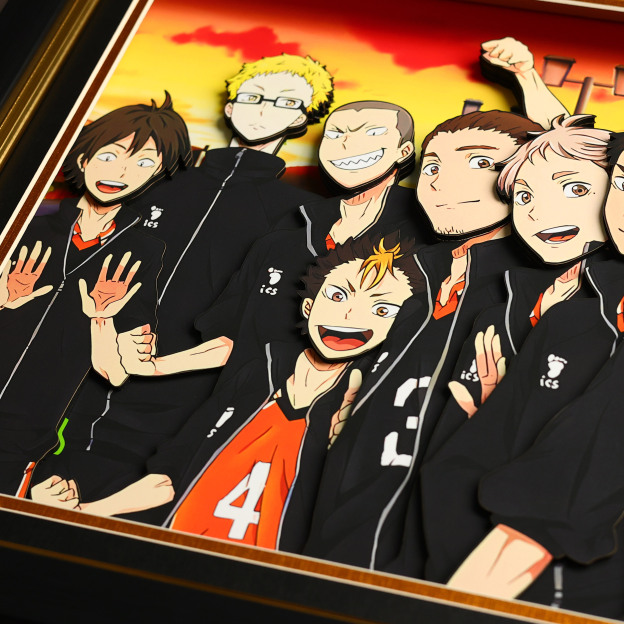 排球少年 3D立體畫-CASEZONE