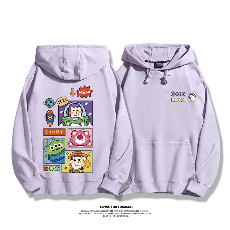 玩具總動員新款 親子情侶男女款連帽衛衣-CASEZONE
