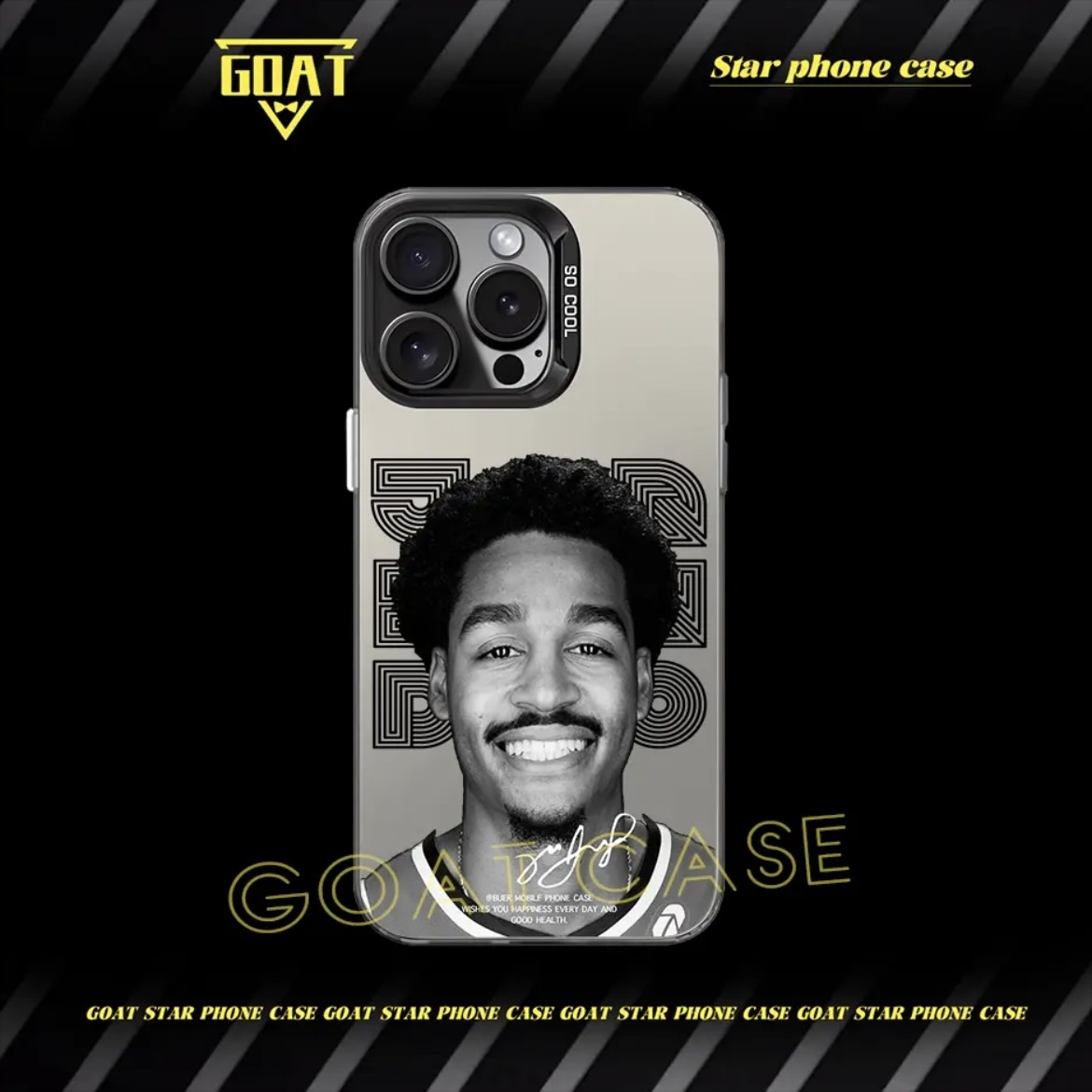 球星頭像｜彩銀球星手機殼-CASEZONE