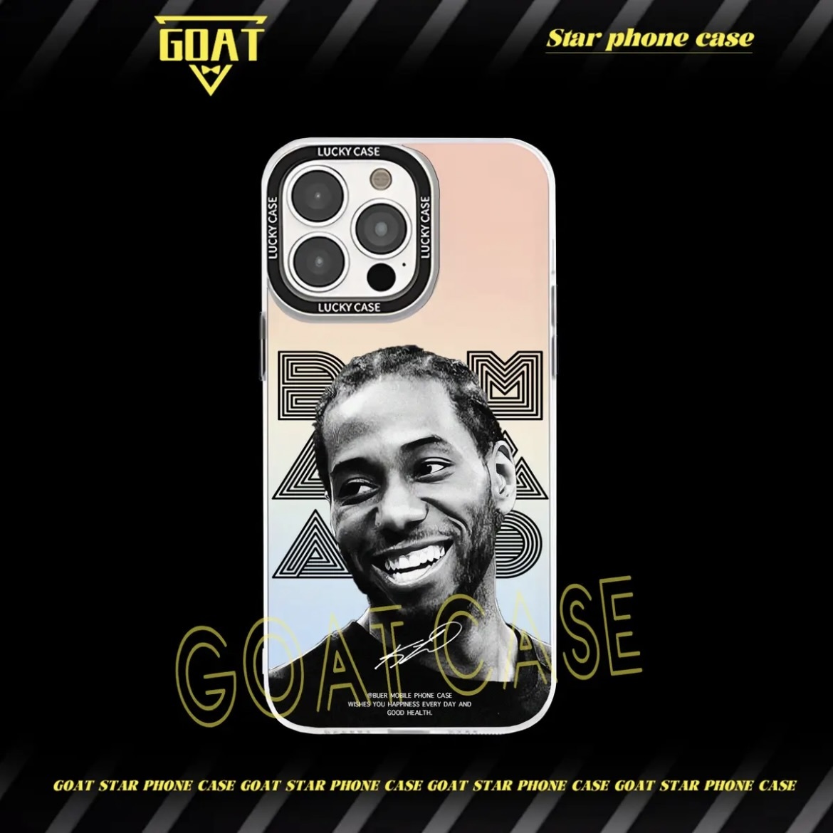 球星肖像｜極光鐳射球星手機殼-CASEZONE