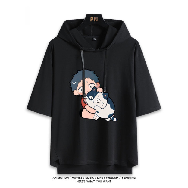 排球少年 連帽短袖T恤