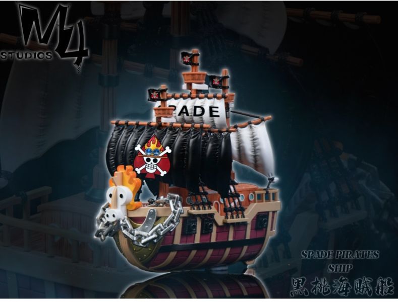 【預購】M4 全員船-系列第二十二彈 艾斯海賊船 黑桃海賊船-CASEZONE