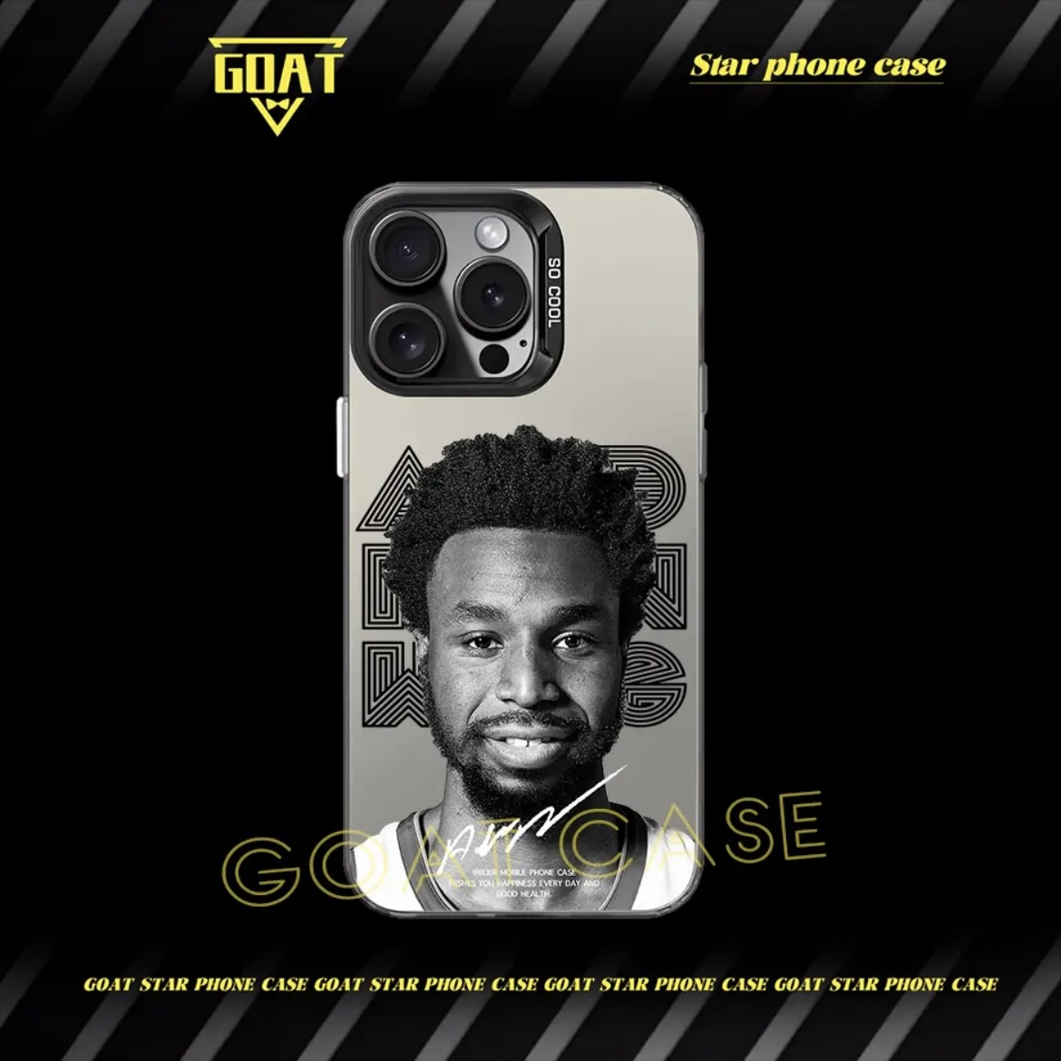 球星頭像｜彩銀球星手機殼-CASEZONE