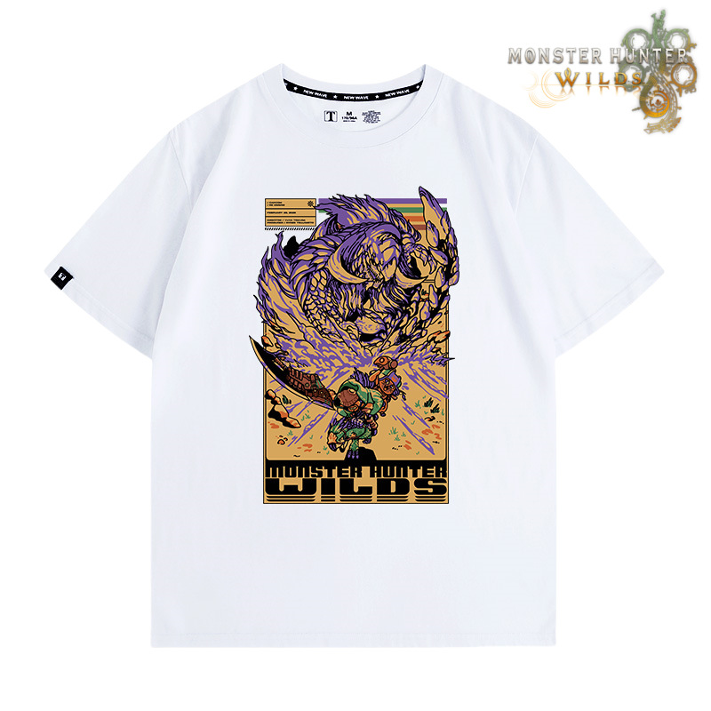 《魔物獵人荒野》第3彈 印花短袖T恤-CASEZONE