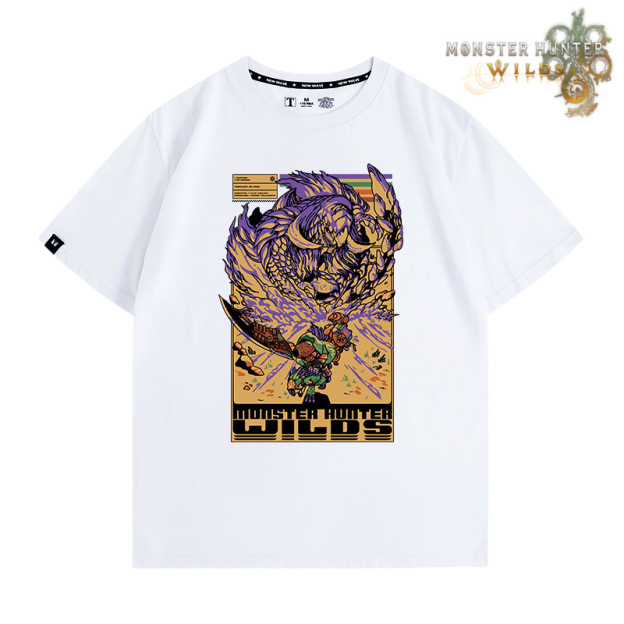 《魔物獵人荒野》第3彈 印花短袖T恤-CASEZONE