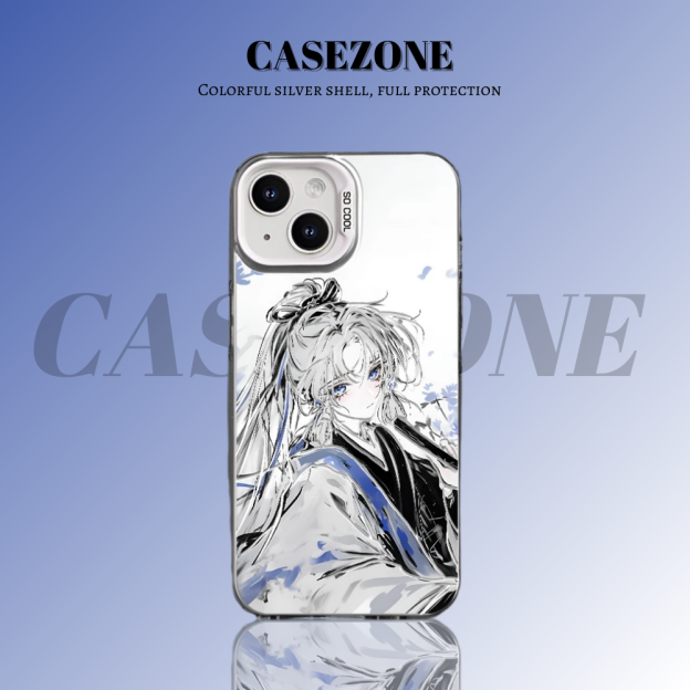 原神彩銀防摔手機殼-CASEZONE