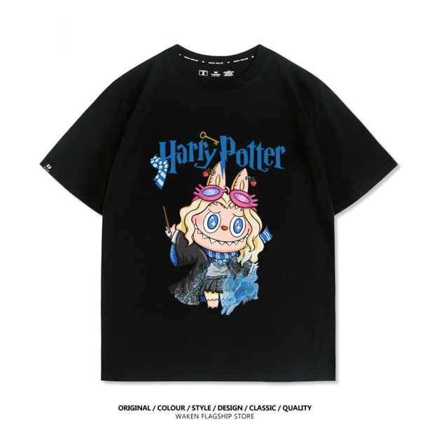 LabubuX哈利波特 印花短袖T恤-CASEZONE
