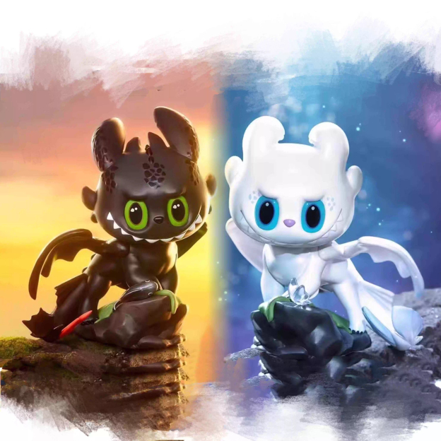 Q版馴龍高手 labubu無牙仔夜煞光煞-GOODTOYSTUDIO