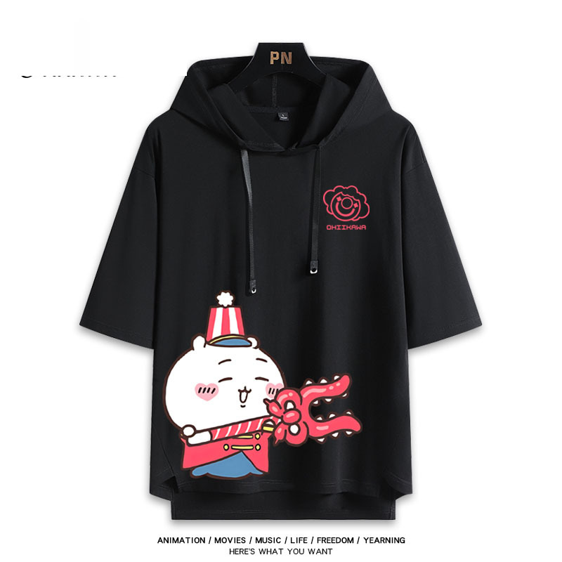 Chiikawa 忘本 連帽短袖T恤