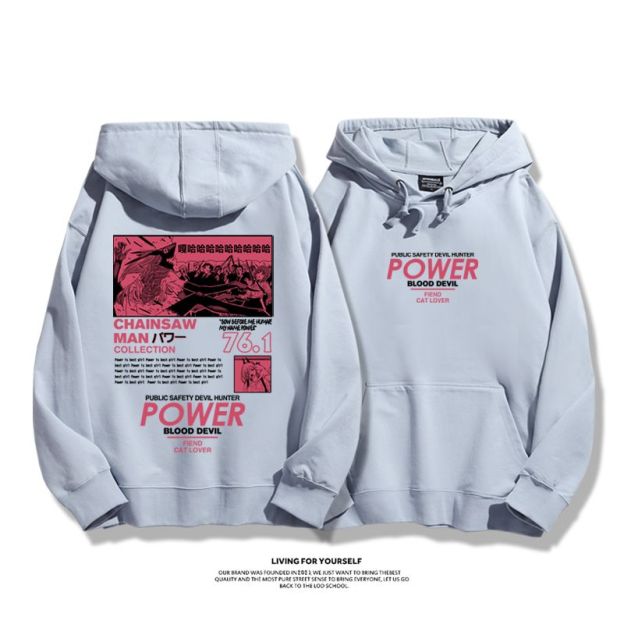 鏈鋸人 2025秋冬新款 親子情侶男女連帽衛衣-ZUIHANG SHOP