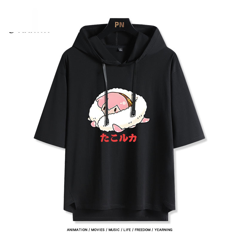 巡音流歌 連帽短袖T恤-CASEZONE