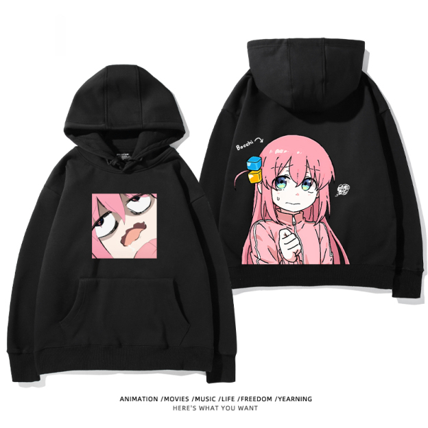 孤獨搖滾新款 親子情侶男女款連帽衛衣-ZUIHANG SHOP