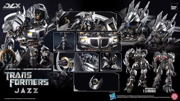 【預購】正版授權 Threezero 19cm DLX 變形金剛 爵士