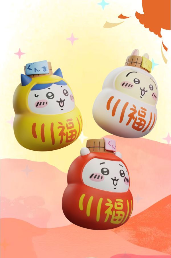 【預購】潮社 chiikawa溫泉達摩