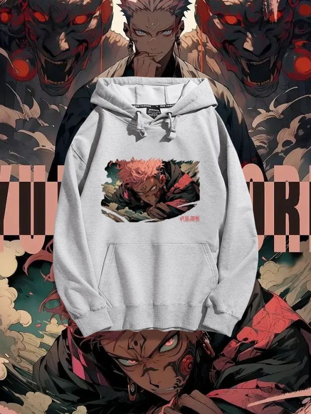 咒術迴戰新款 親子情侶男女款連帽衛衣-ZUIHANG SHOP