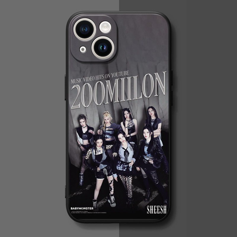 寶貝怪物女團液態矽膠全包防摔軟殼-CASEZONE