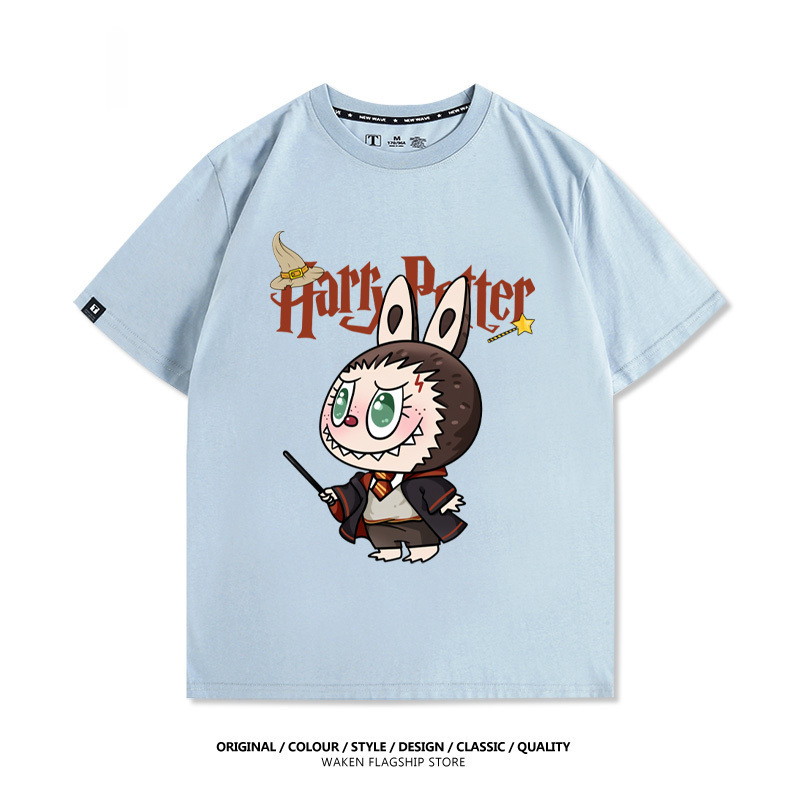 LabubuX哈利波特 印花短袖T恤-CASEZONE