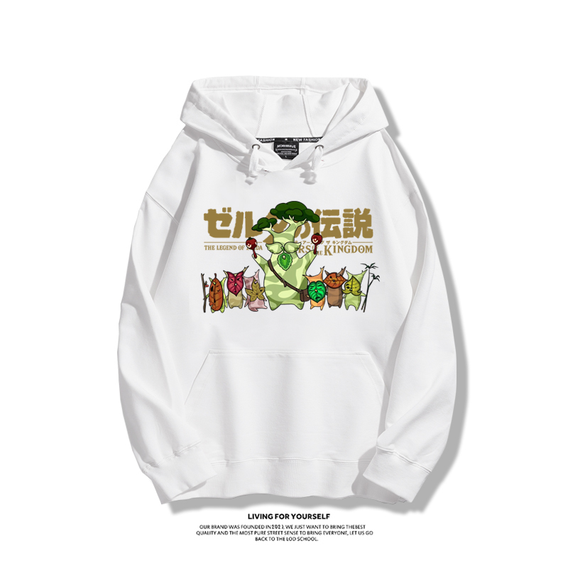 薩爾達傳說新款 親子情侶男女款連帽衛衣-CASEZONE