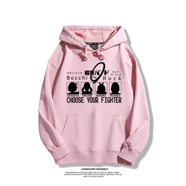 孤獨搖滾新款 親子情侶男女款連帽衛衣-CASEZONE