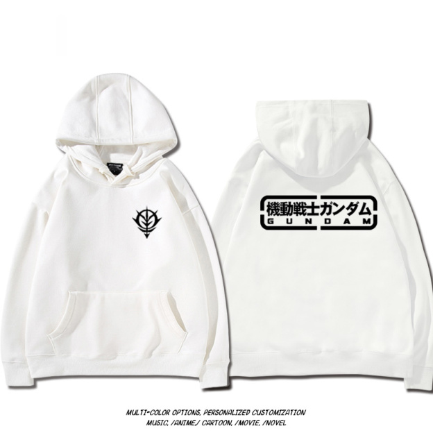 機動戰士高達扎古吉翁新款 親子情侶男女款連帽衛衣-CASEZONE