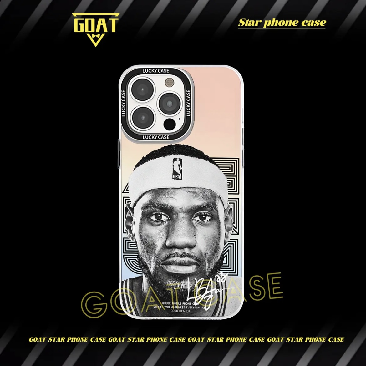 球星肖像｜極光鐳射球星手機殼-CASEZONE