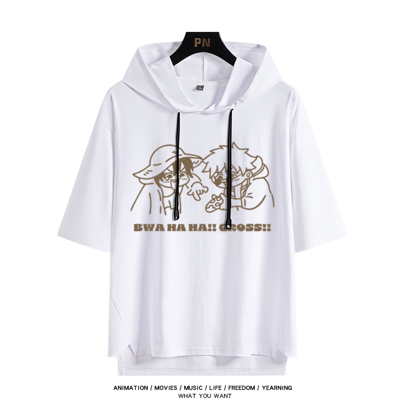 咒術回戰懷玉五條悟夏油傑 連帽短袖T恤