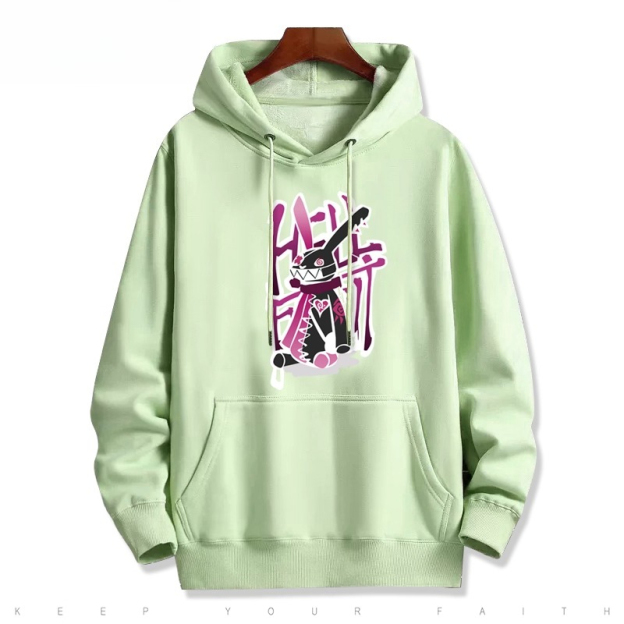 柚子社新作Lemonade隱杏珠同款 寬鬆百搭連帽衛衣