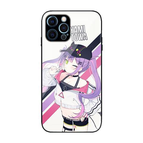 VTuber常闇永遠常闇トワ新款高清玻璃防摔殼-CASEZONE