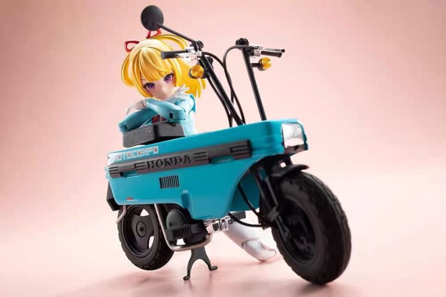 【預購】正版授權 壽屋 拼裝 KP836 女神裝置 BD騎士愛麗絲with Honda AB12 MOTOCOMPO