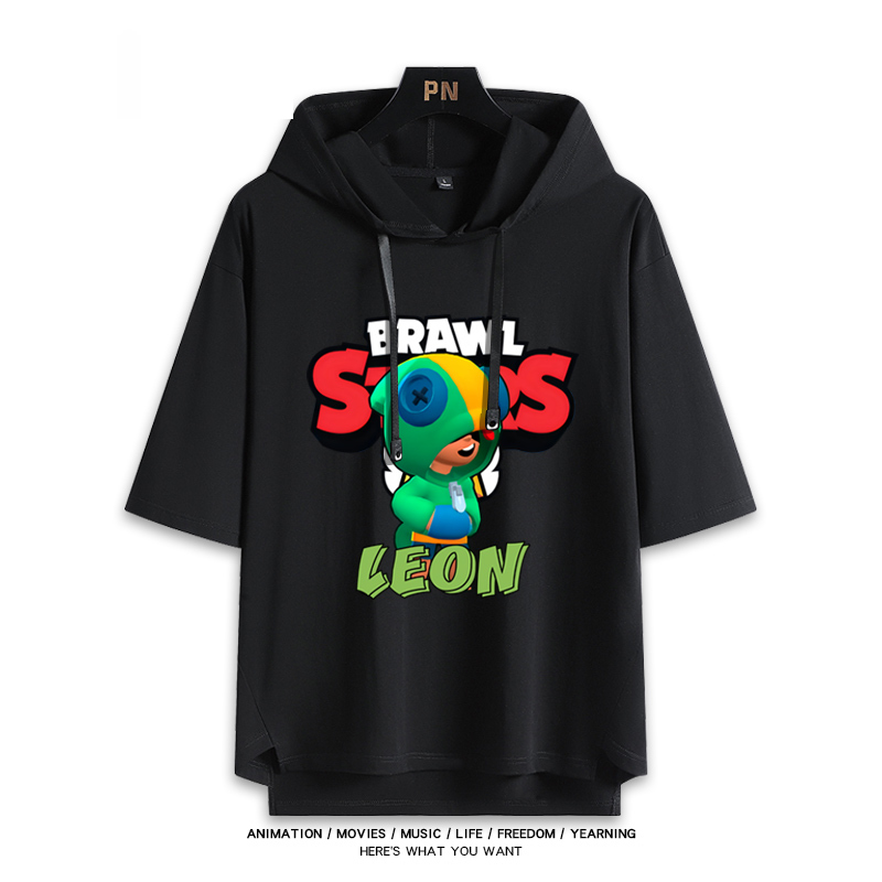 荒野亂鬥 連帽短袖T恤