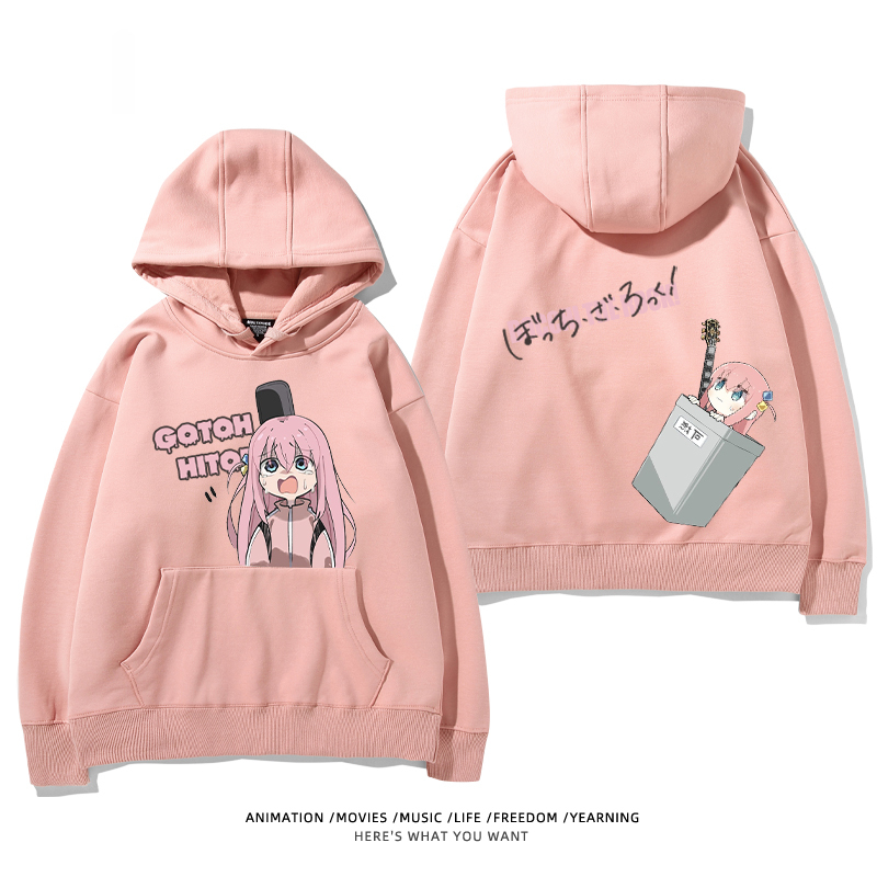 孤獨搖滾新款 親子情侶男女款連帽衛衣-CASEZONE
