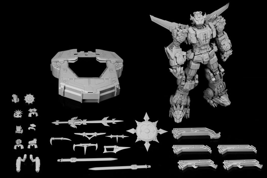 【預購】正版授權 重燃 萬獸王 百獸王合金成品模型-CASEZONE