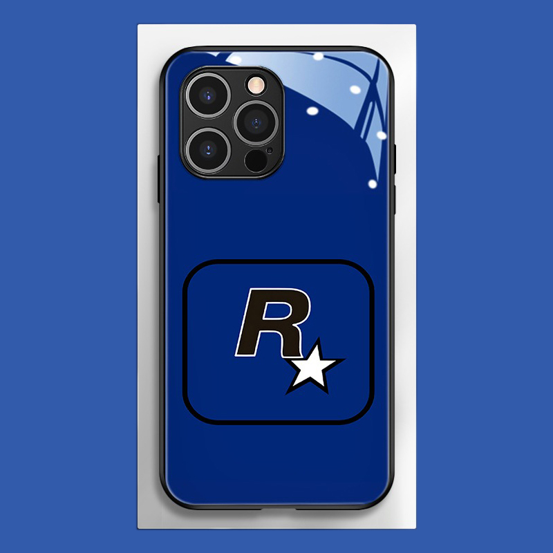r星潮牌新款高清全包防摔玻璃殼-CASEZONE