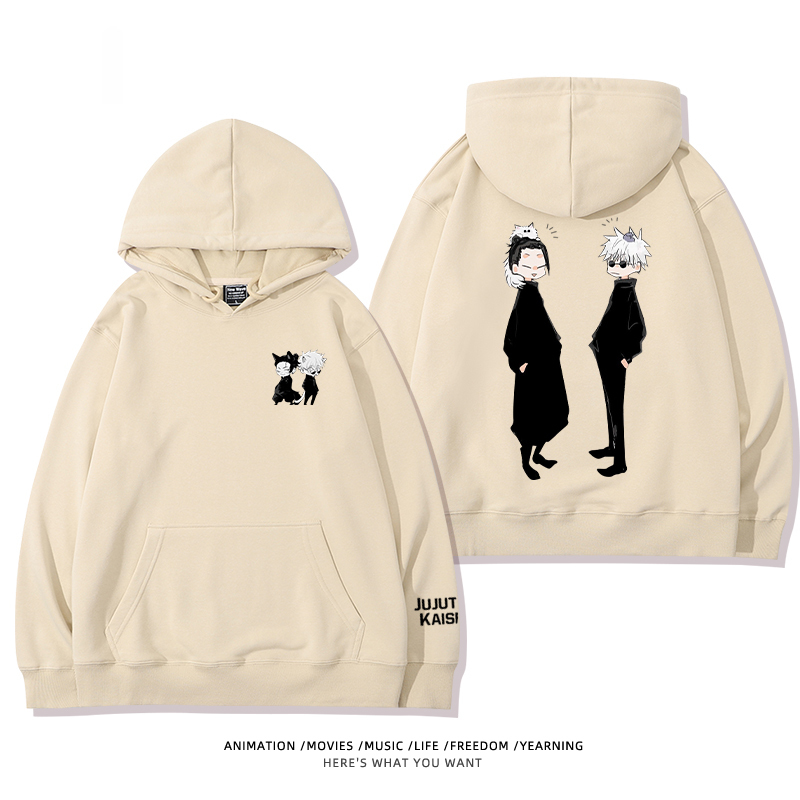 咒術迴戰 2025秋冬新款 親子情侶男女連帽衛衣