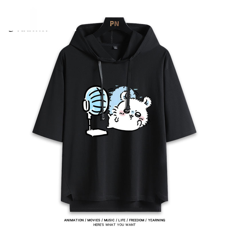 Chiikawa 忘本 連帽短袖T恤