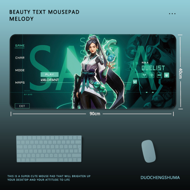 Valorant 主題桌墊 布質滑鼠墊-CASEZONE