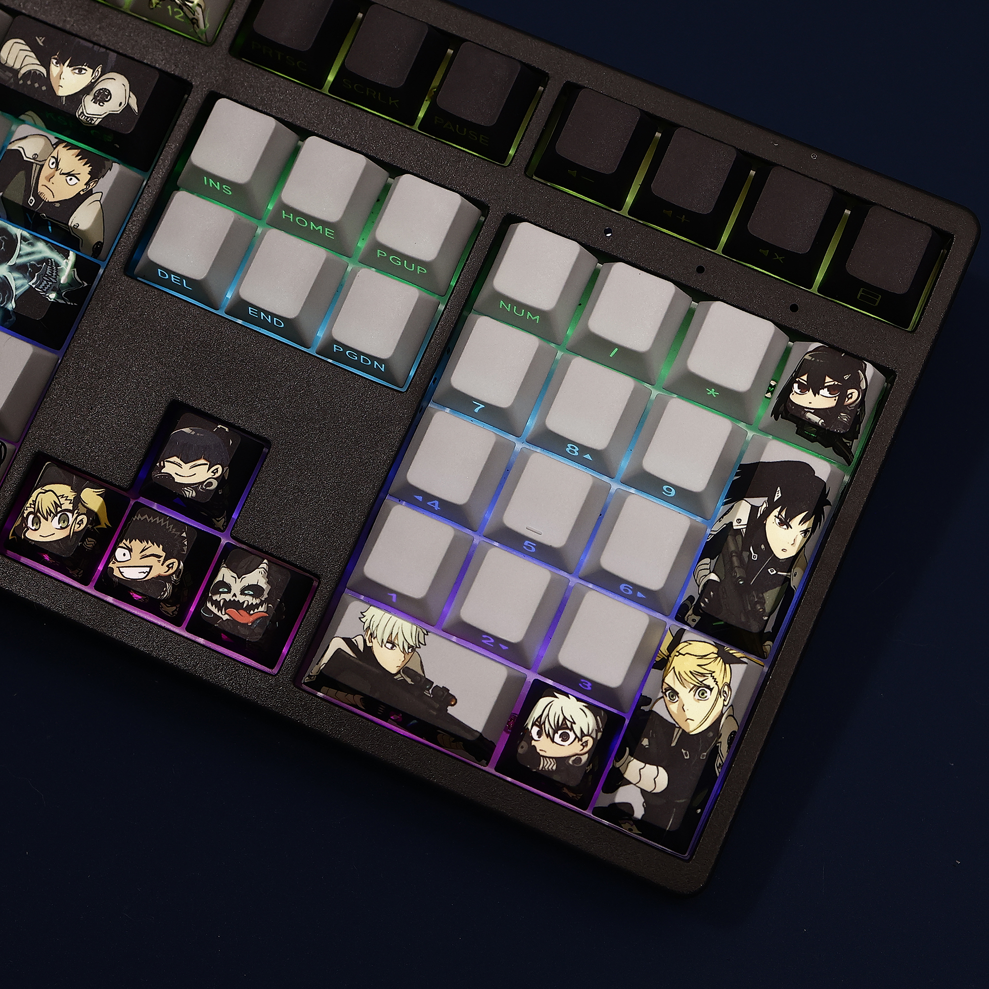 怪獸8號 108鍵 標準配列 衛星軸鍵帽-CASEZONE