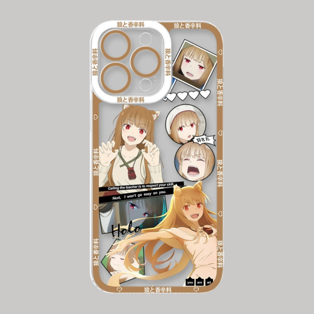 狼與香辛料透明防摔軟殼-CASEZONE